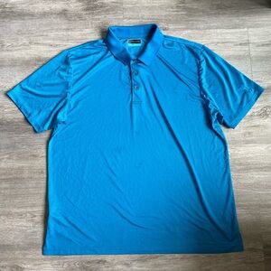 PGA Tour Men's Polo Shirt blue size XXL